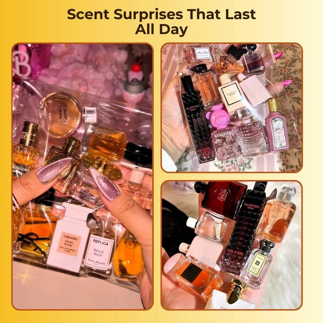 Pack of 5 Luxury Miniature Fragrances